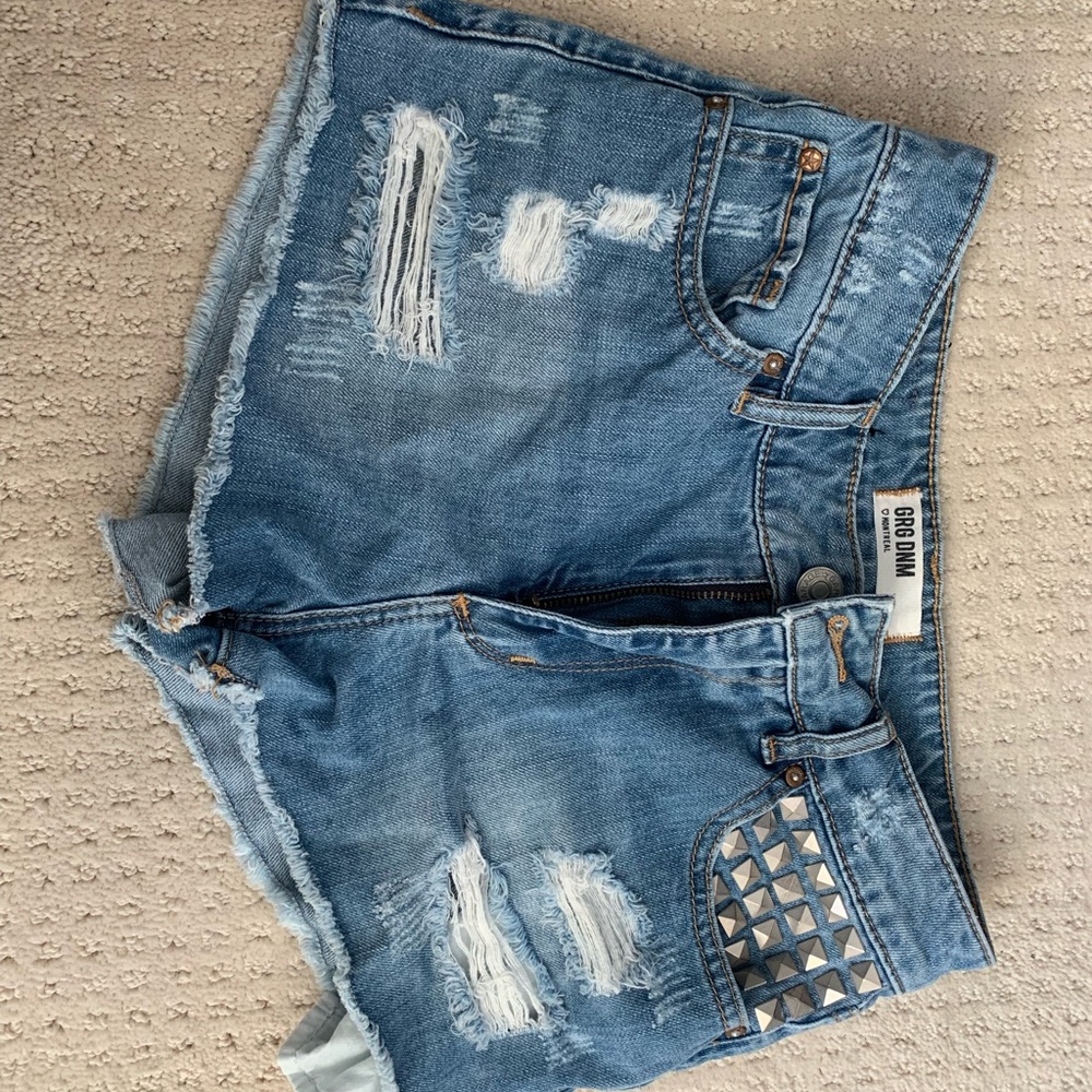 garage denim shorts - size 1